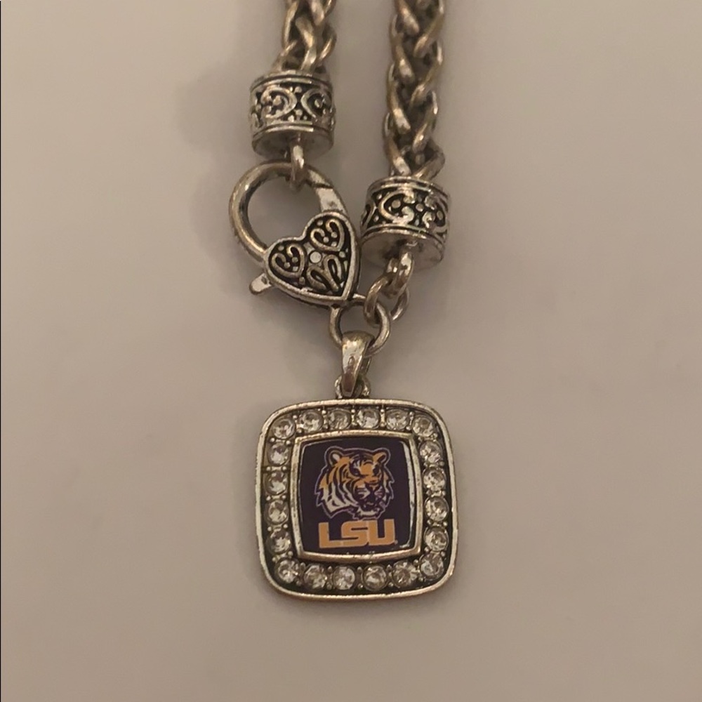 LSU Charm Bracelet